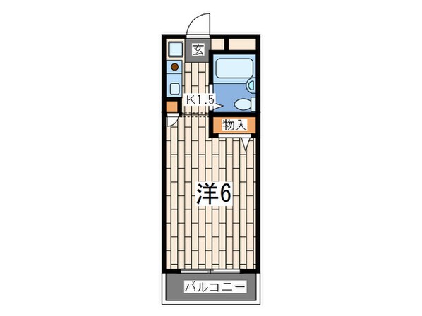 第２野本ビルの物件間取画像